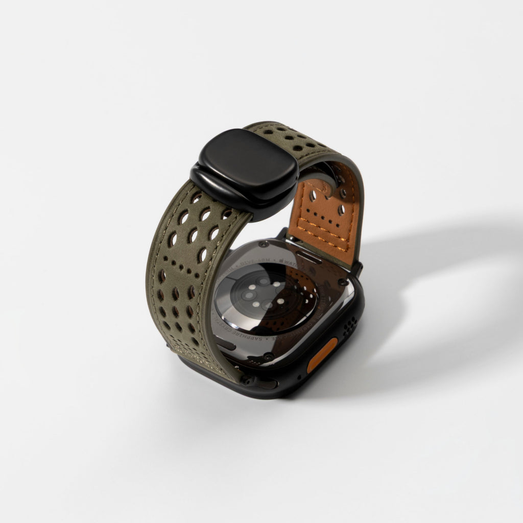 Monza Perforated Leather Band for Apple Watch