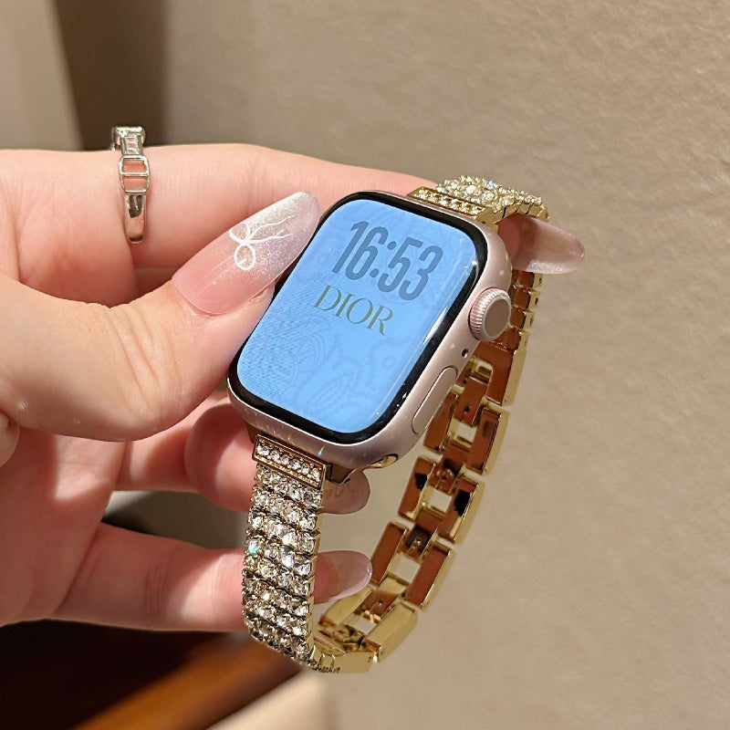 Diamond Chain Metal Band For Apple Watch