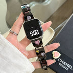 Heart Diamond Metal For Apple Watch Band