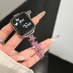 Shimmery Flower Apple Watch Wristband
