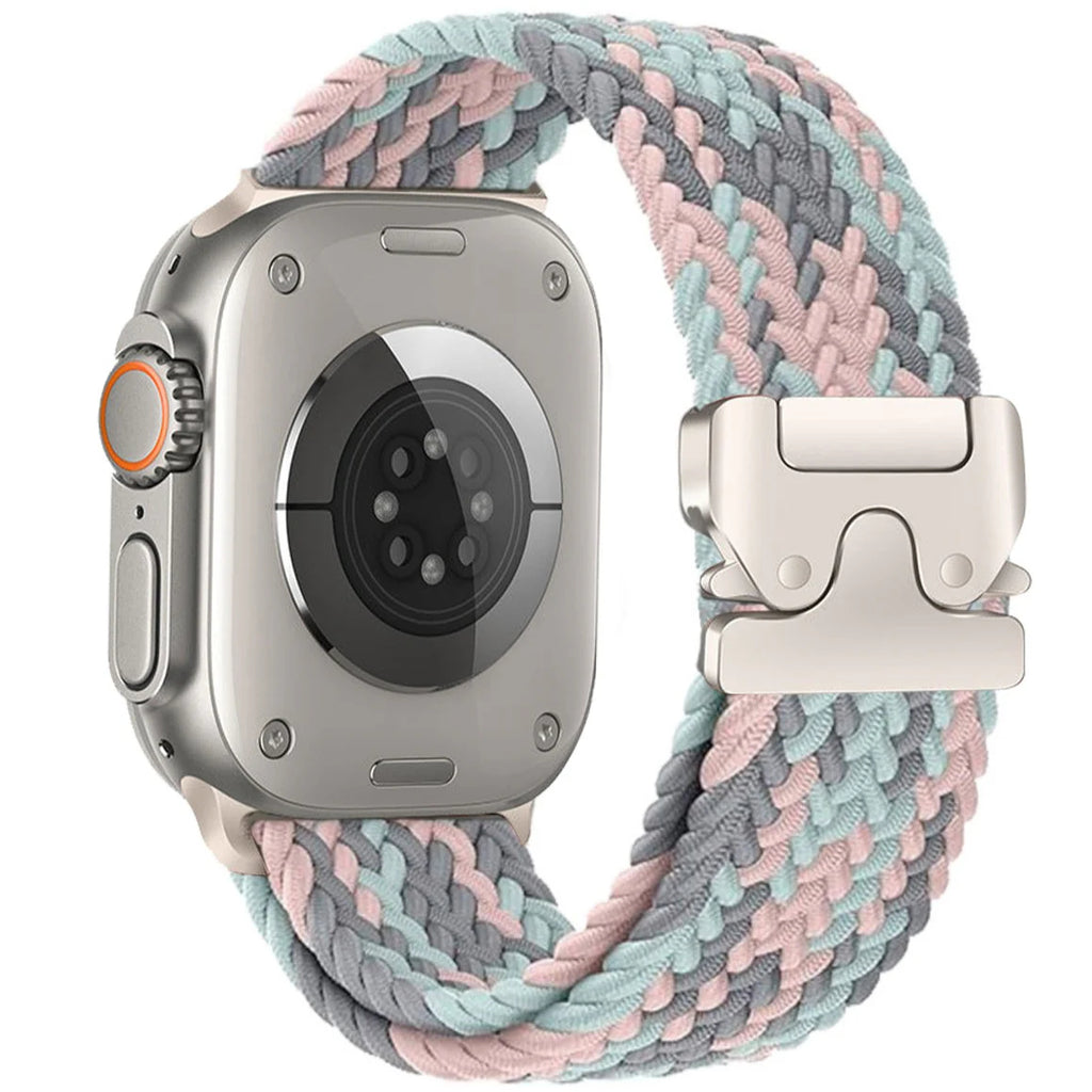 Elastic Nylon Watch Band For Apple Watch