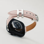 Leather H Metal Buckle Band