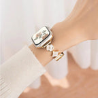 Stylish Emblem Leather Strap