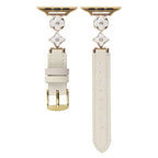 Stylish Emblem Leather Strap