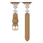 Stylish Emblem Leather Strap