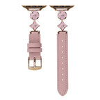 Stylish Emblem Leather Strap