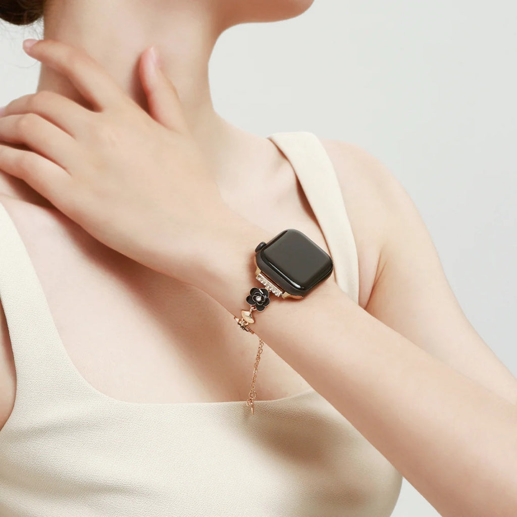Vintage Camellia Bracelet For Apple Watch