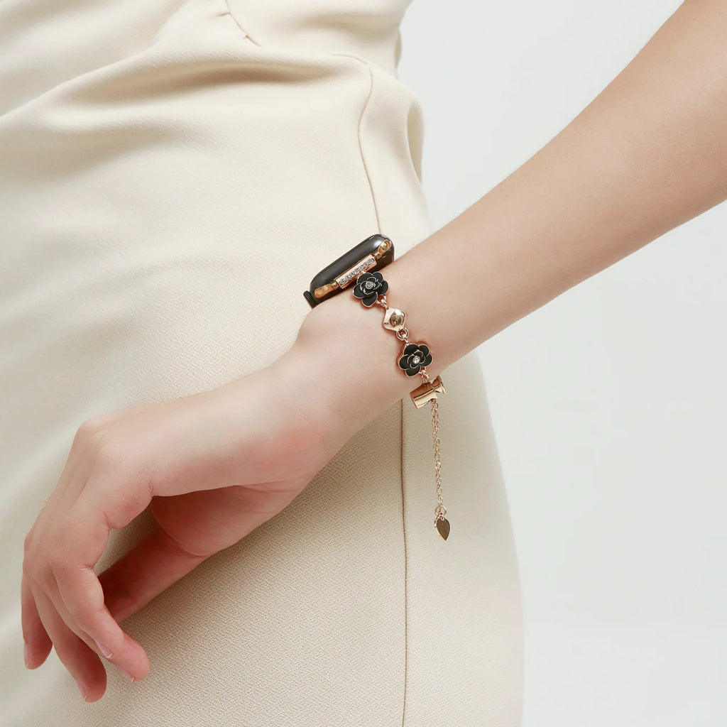 Vintage Camellia Bracelet For Apple Watch