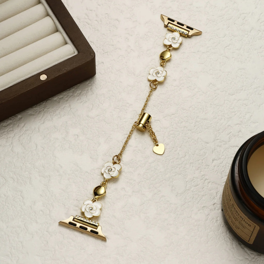 Vintage Camellia Bracelet For Apple Watch