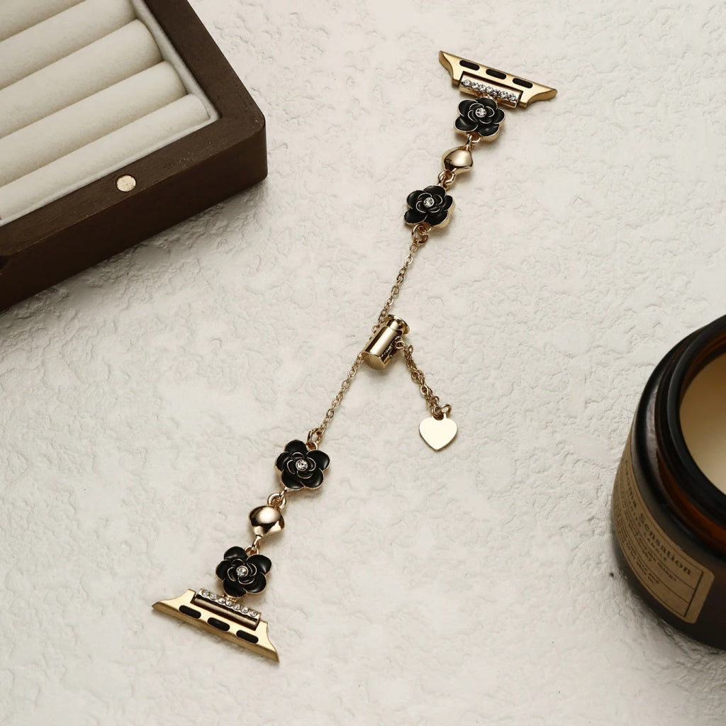 Vintage Camellia Bracelet For Apple Watch