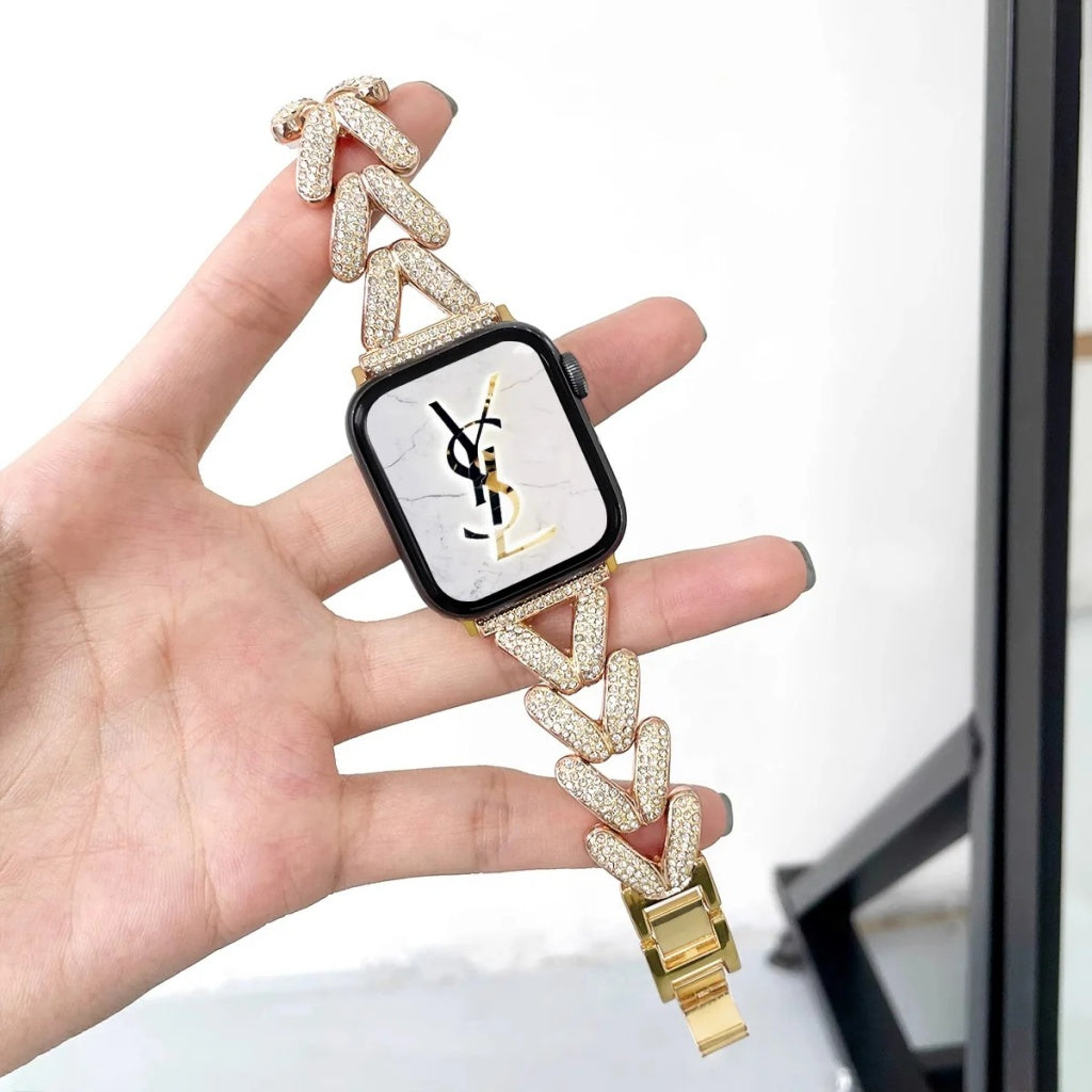 Luxury Bling Chain Apple Watch Band