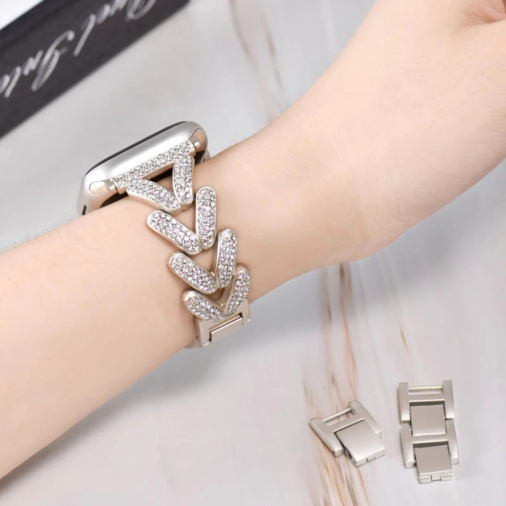 Luxury Bling Chain Apple Watch Band