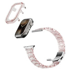 Cute Sparkle Clear  Band & Case Set
