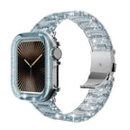 Cute Sparkle Clear  Band & Case Set