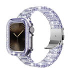 Cute Sparkle Clear  Band & Case Set