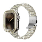 Cute Sparkle Clear  Band & Case Set