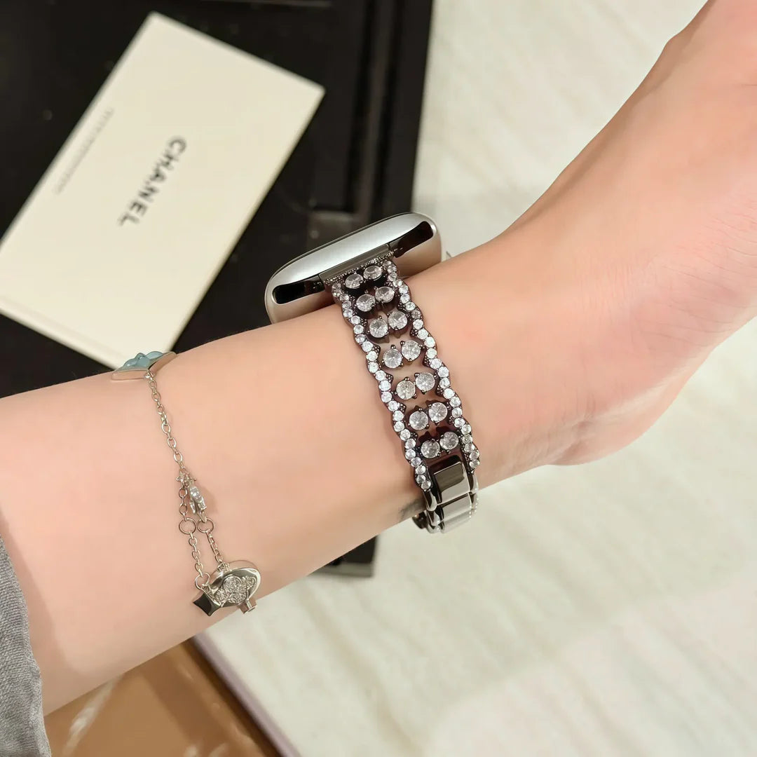 Glam Rhinestone Apple Watch Band