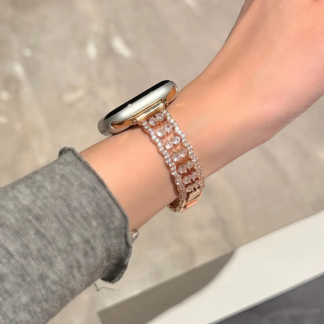 Glam Rhinestone Apple Watch Band