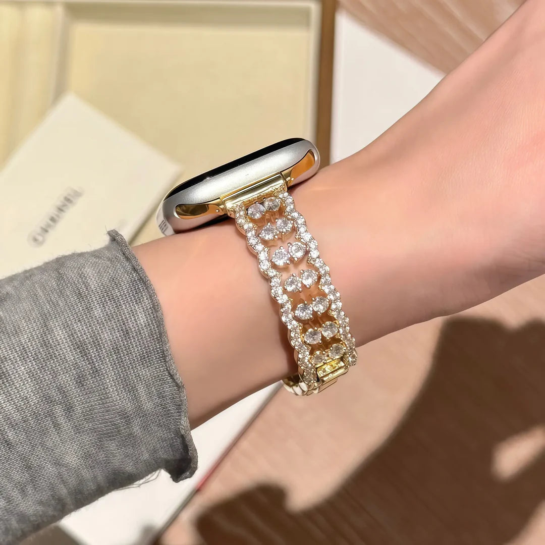 Glam Rhinestone Apple Watch Band