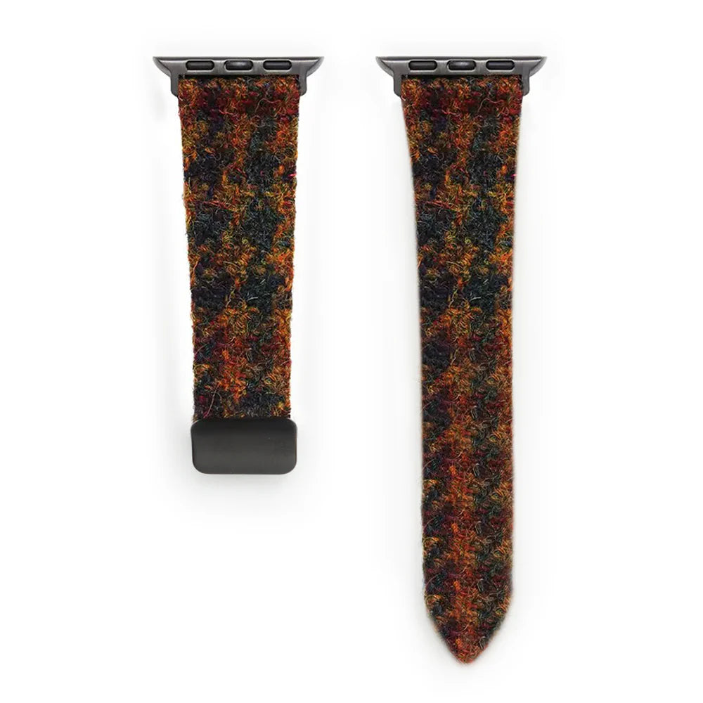 Vintage Plaid Watch Band