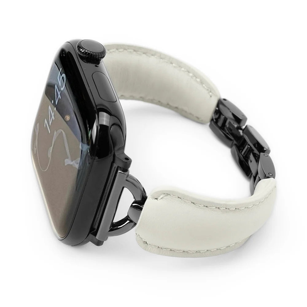 D-Buckle Leather Strap