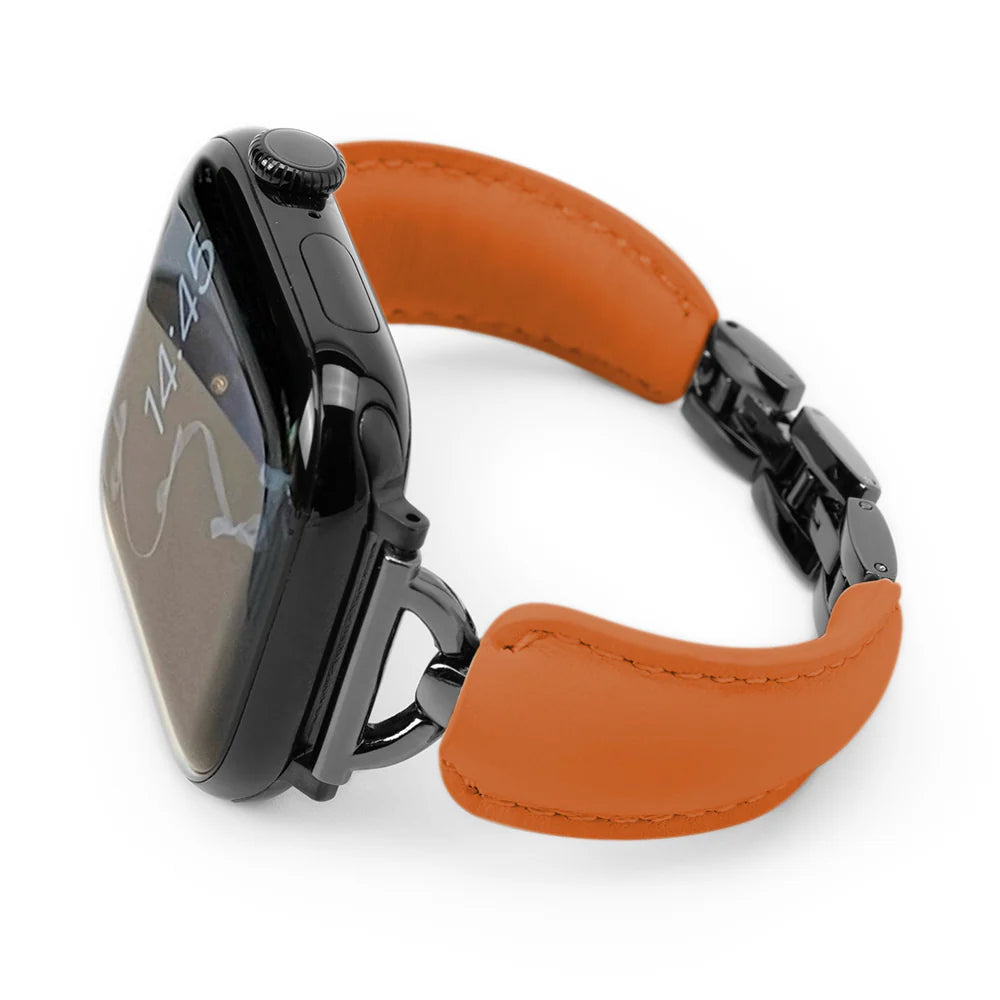 D-Buckle Leather Strap