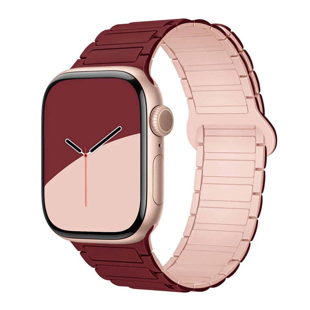 Elegant Silicone Loop Apple Watch Band