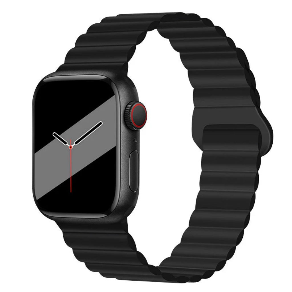 Ribbed Silicone Apple Watch Band
