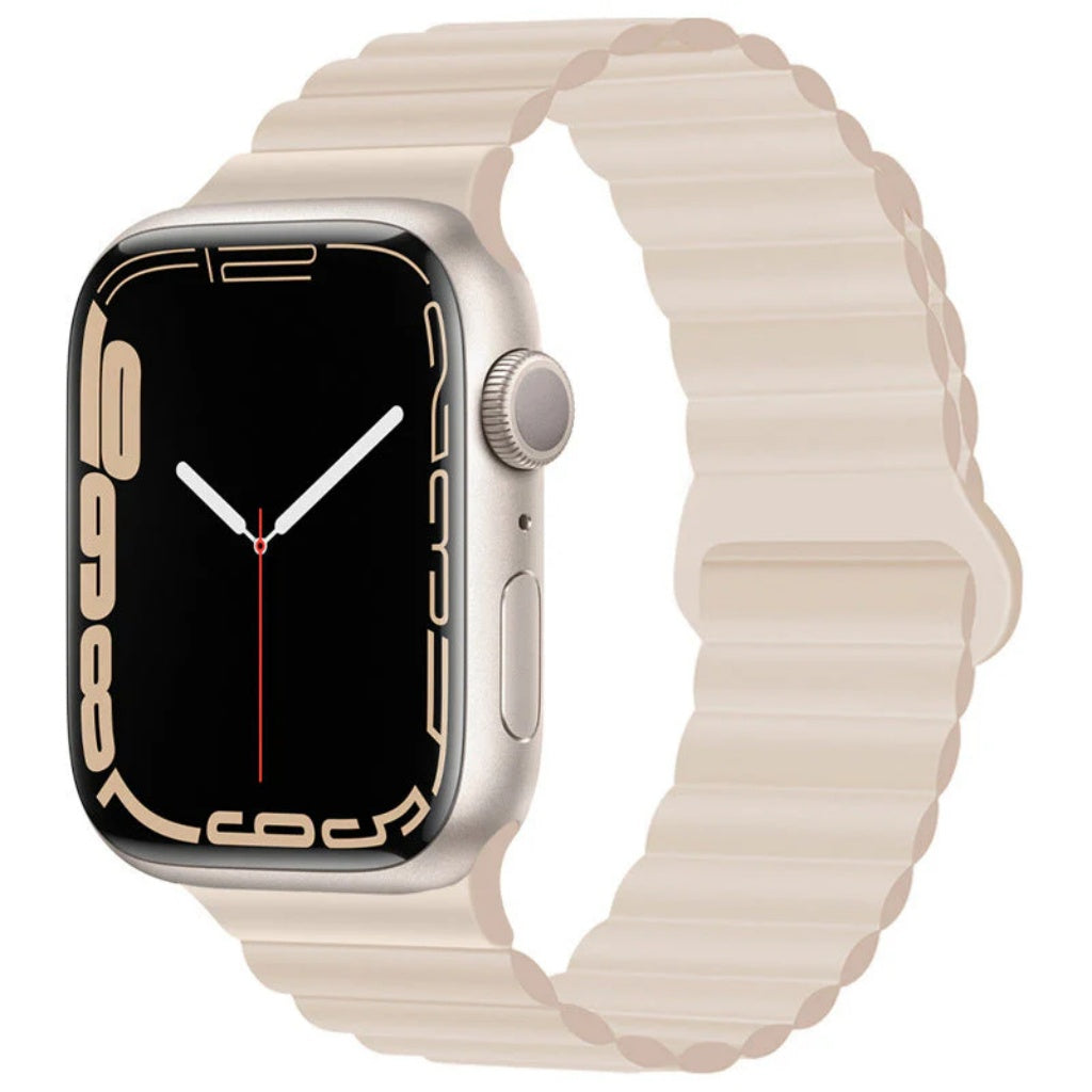 Ribbed Silicone Apple Watch Band
