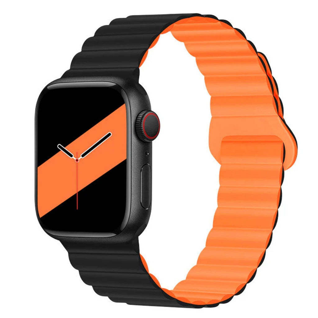Ribbed Silicone Apple Watch Band