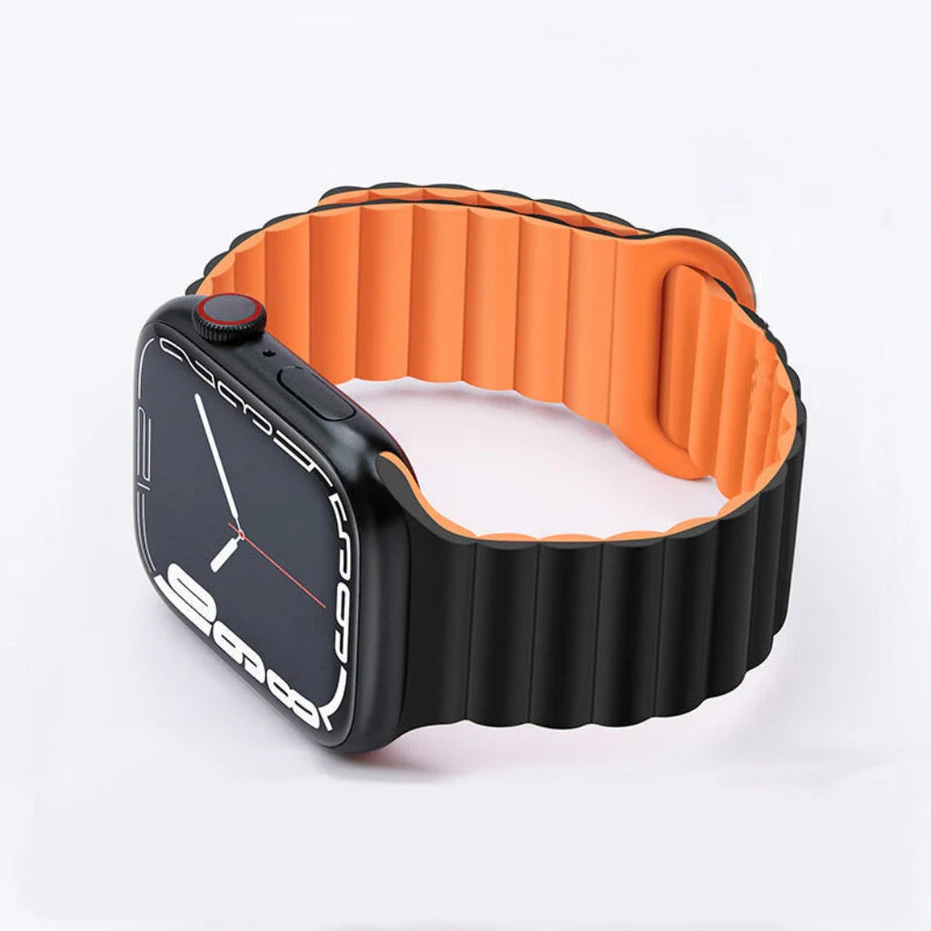Ribbed Silicone Apple Watch Band
