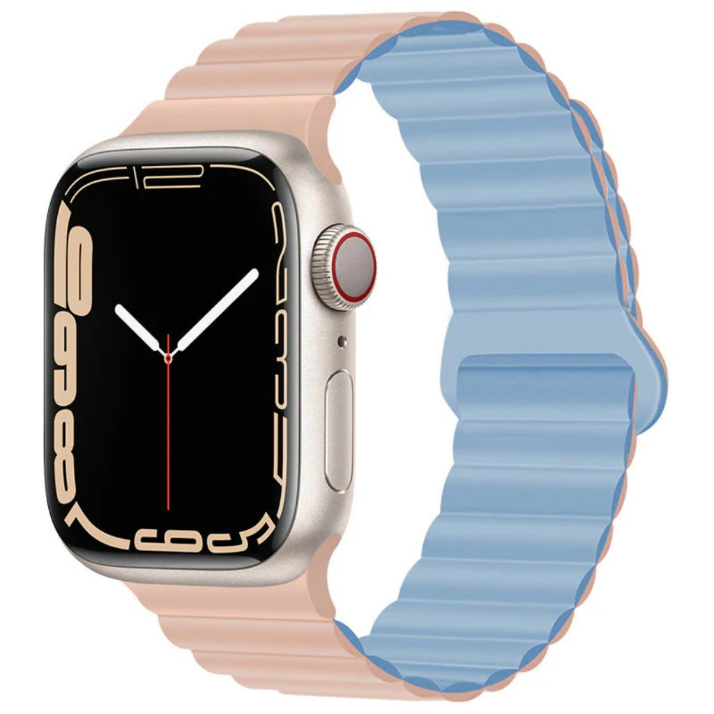 Ribbed Silicone Apple Watch Band