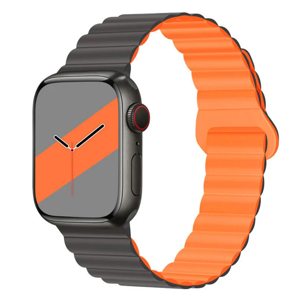 Ribbed Silicone Apple Watch Band