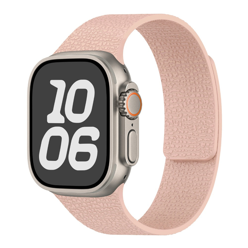 Textured Silicone Magnetic Apple Watch Band