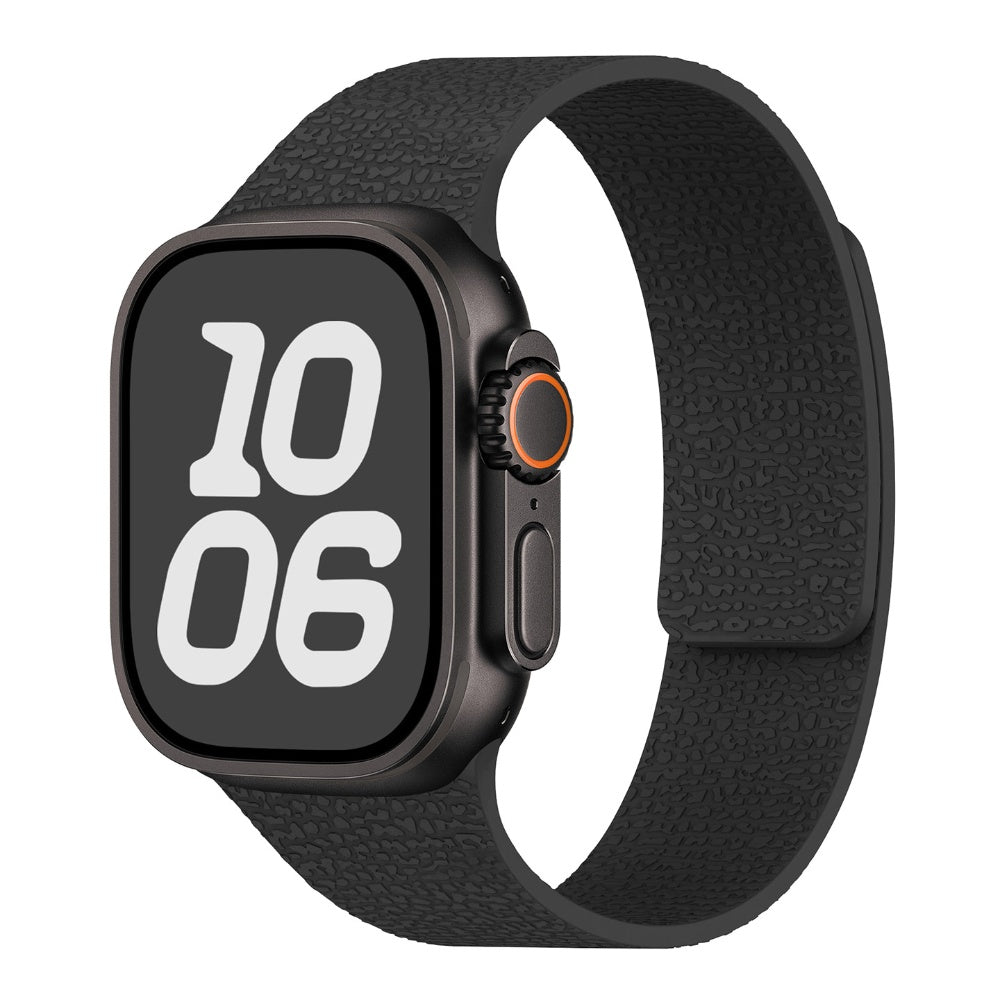 Textured Silicone Magnetic Apple Watch Band