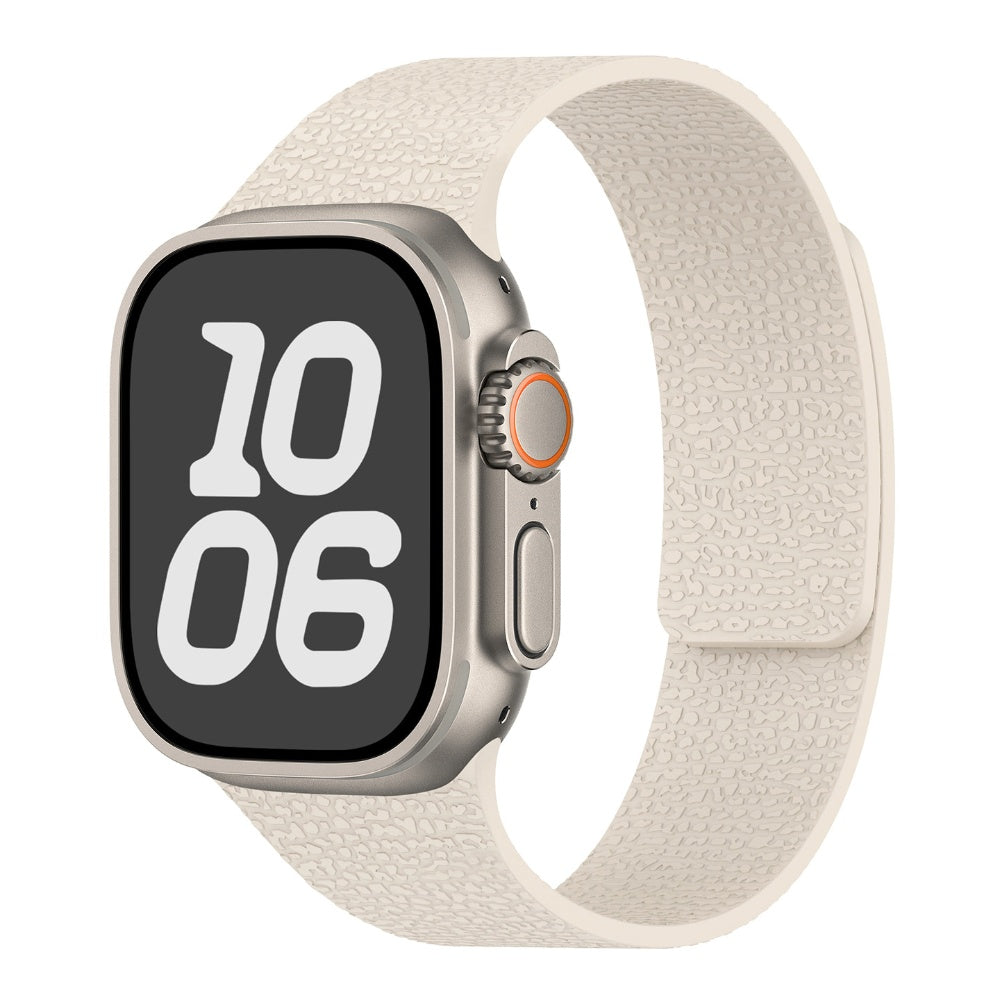 Textured Silicone Magnetic Apple Watch Band