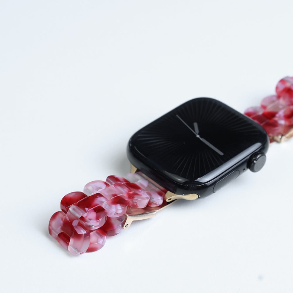 Oval Resin Watch Band For Apple Watch