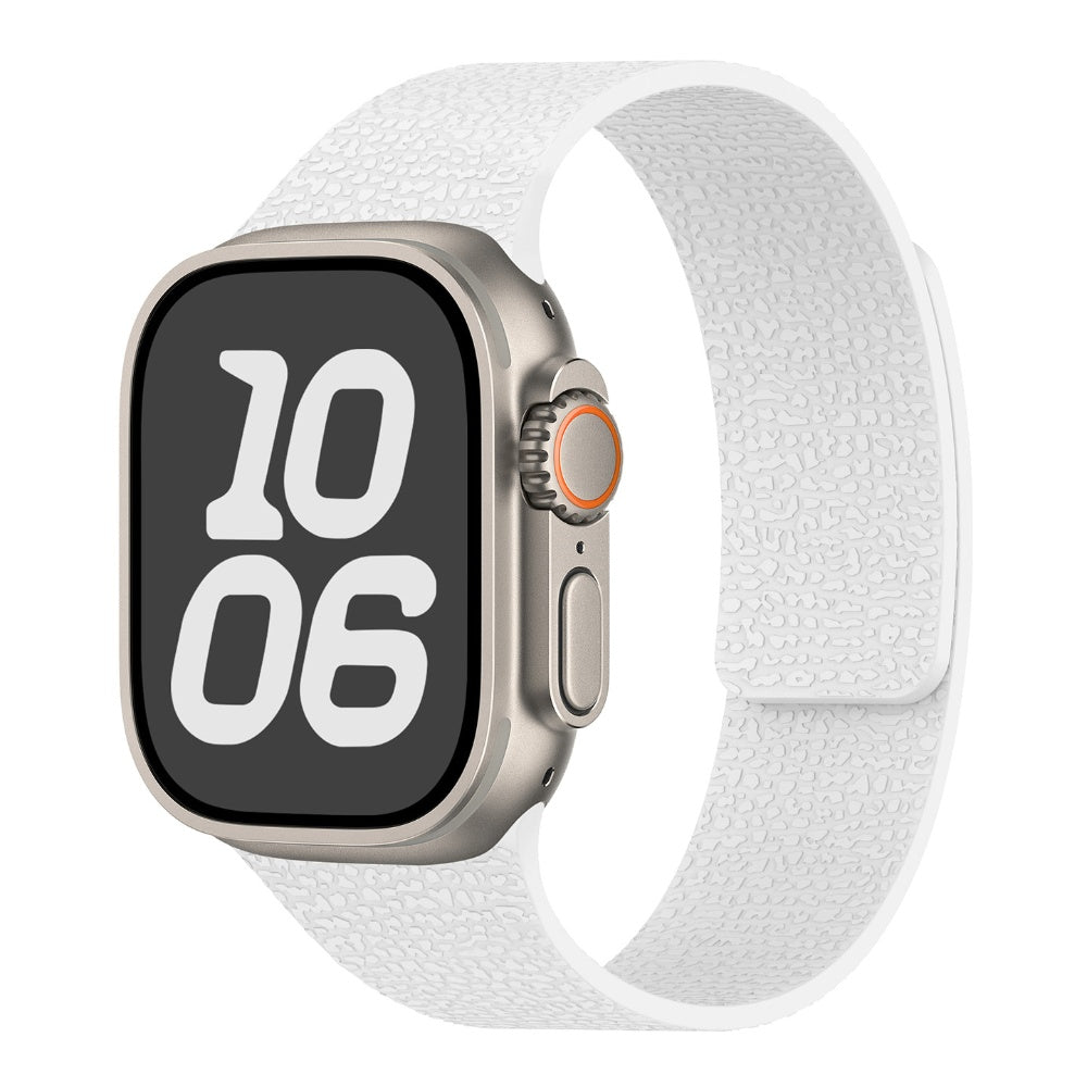 Textured Silicone Magnetic Apple Watch Band