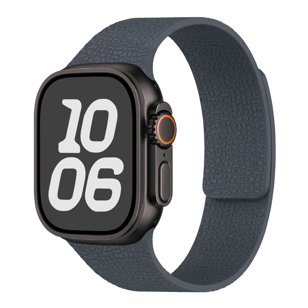 Textured Silicone Magnetic Apple Watch Band