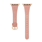 Horseshoe Buckle Leather Strap For Apple Watch