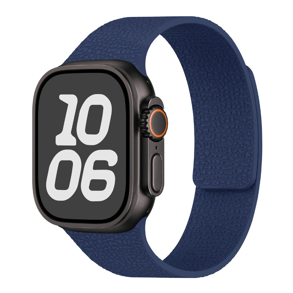 Textured Silicone Magnetic Apple Watch Band