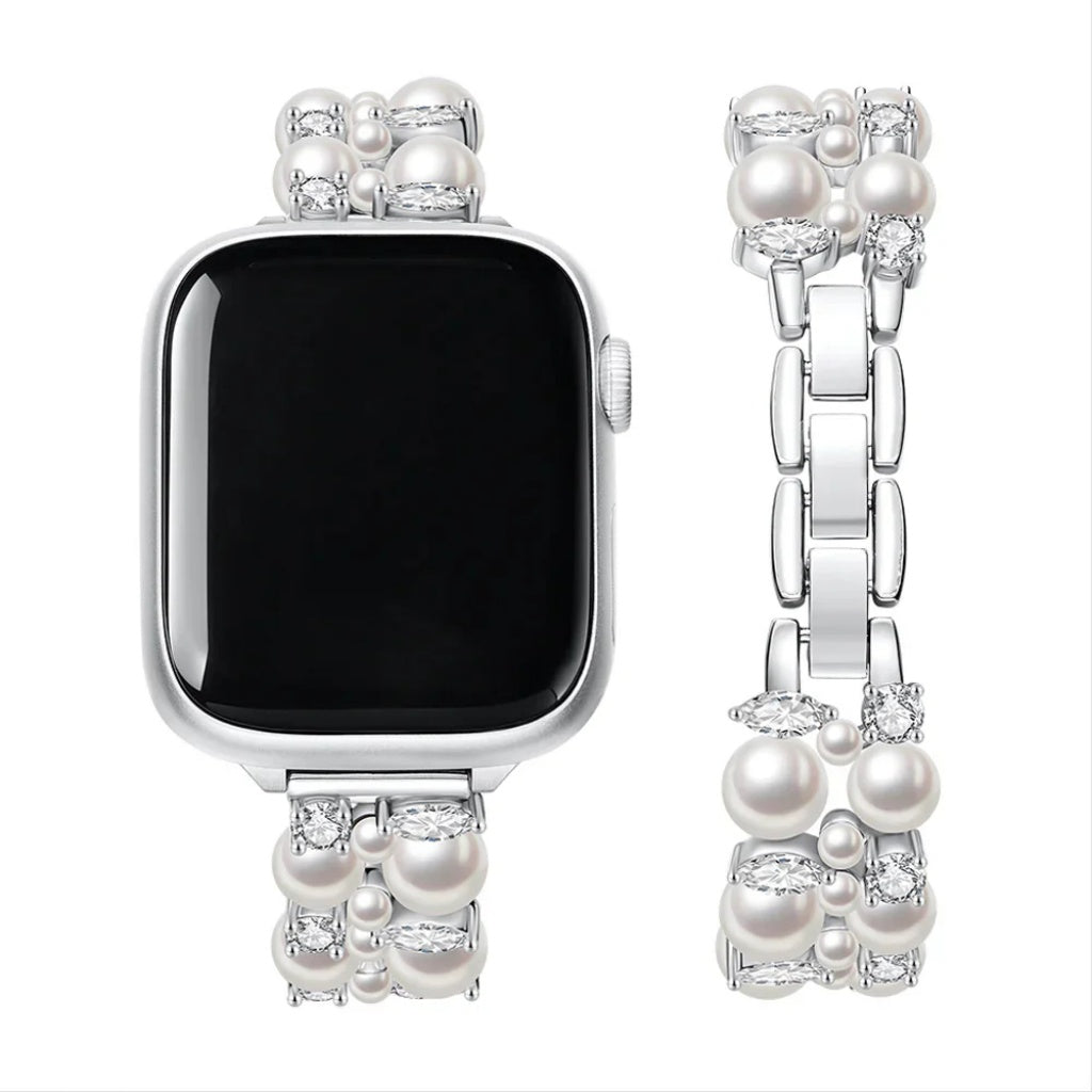 Elegant Pearl Apple Watch Bracelet