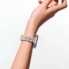 Elegant Pearl Apple Watch Bracelet