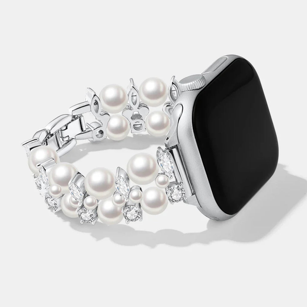 Elegant Pearl Apple Watch Bracelet
