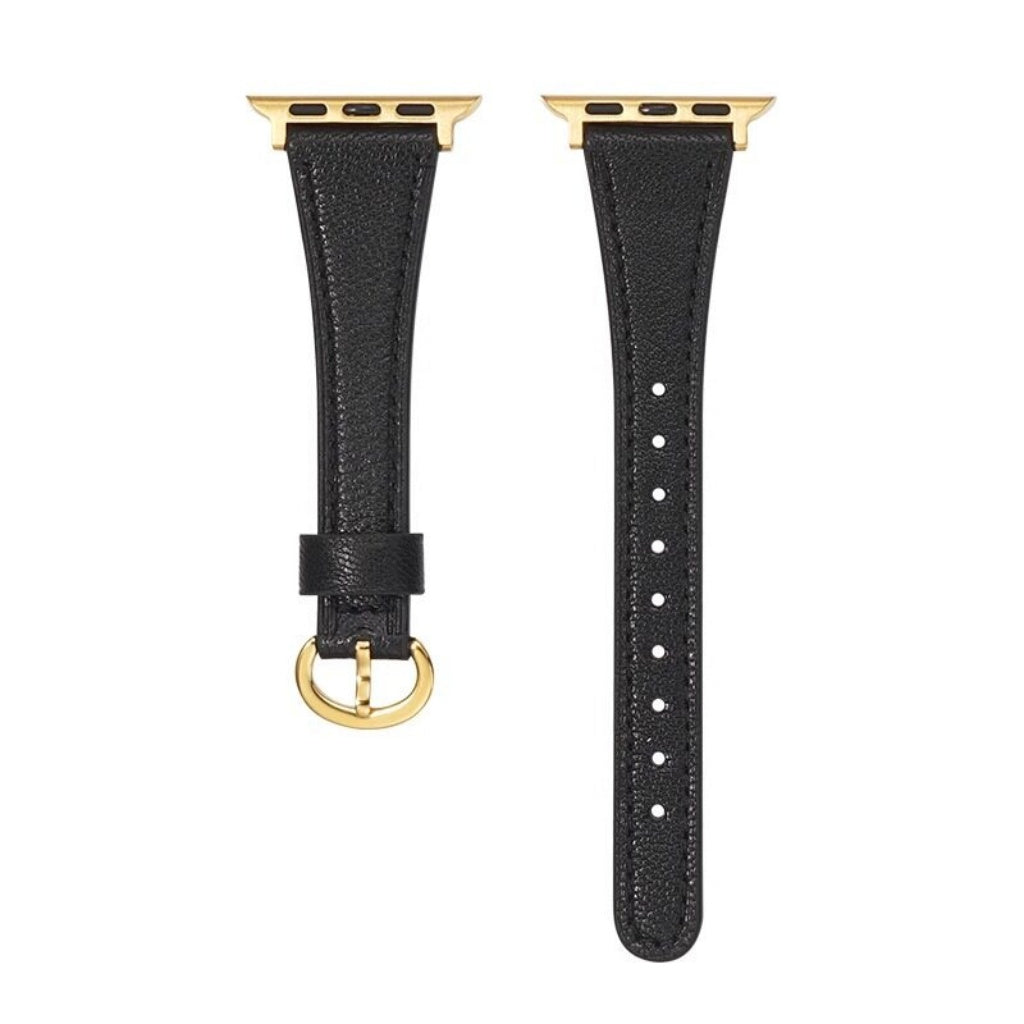 Horseshoe Buckle Leather Strap For Apple Watch