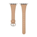 Horseshoe Buckle Leather Strap For Apple Watch