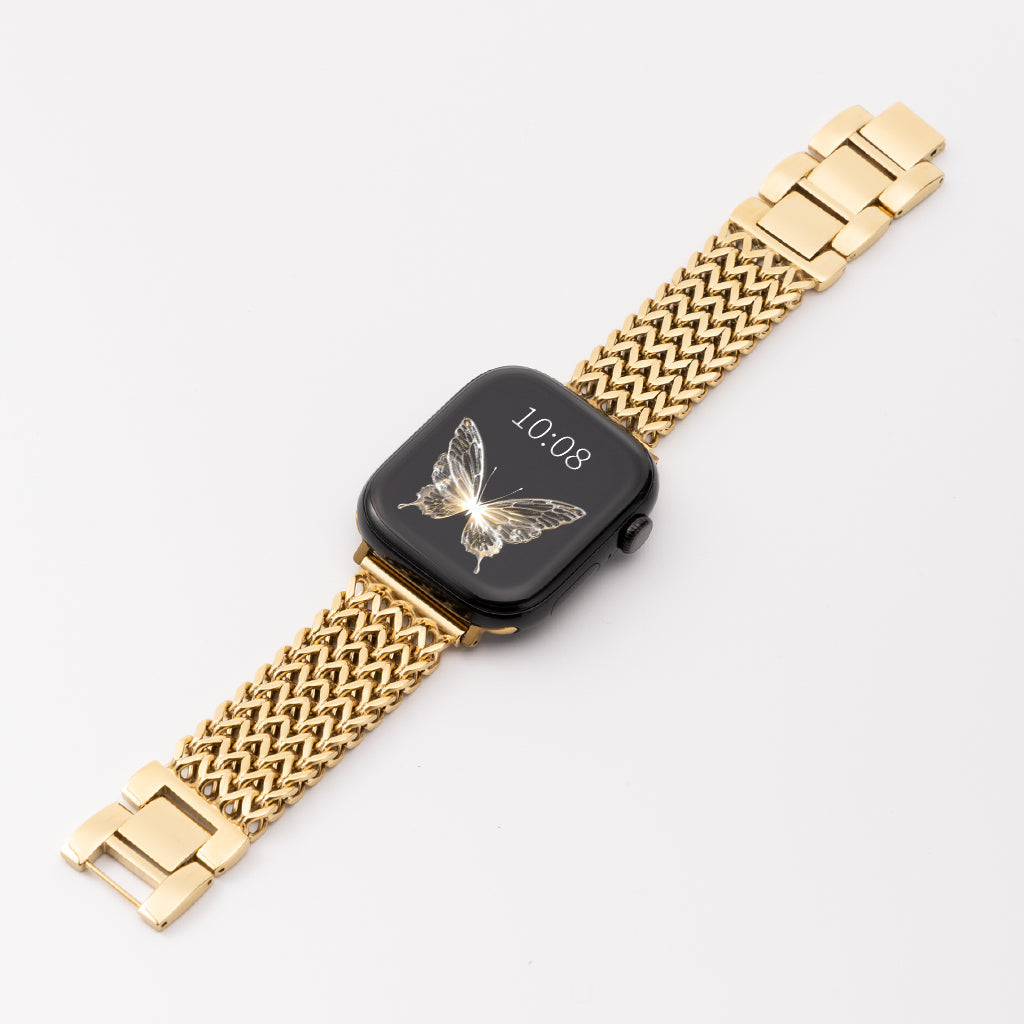 Heart Weave Stainless Steel Band