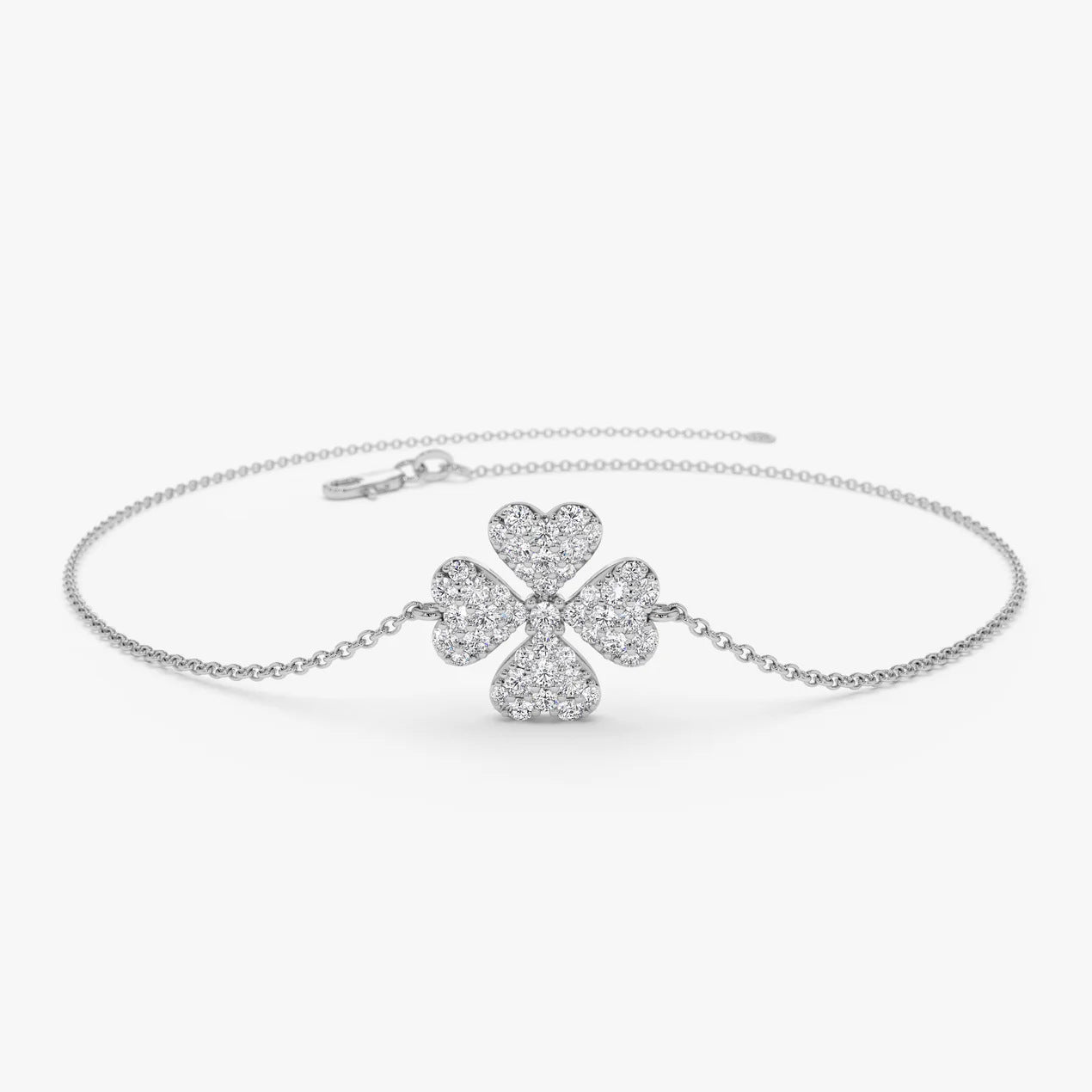 Clover Zircon Bracelet