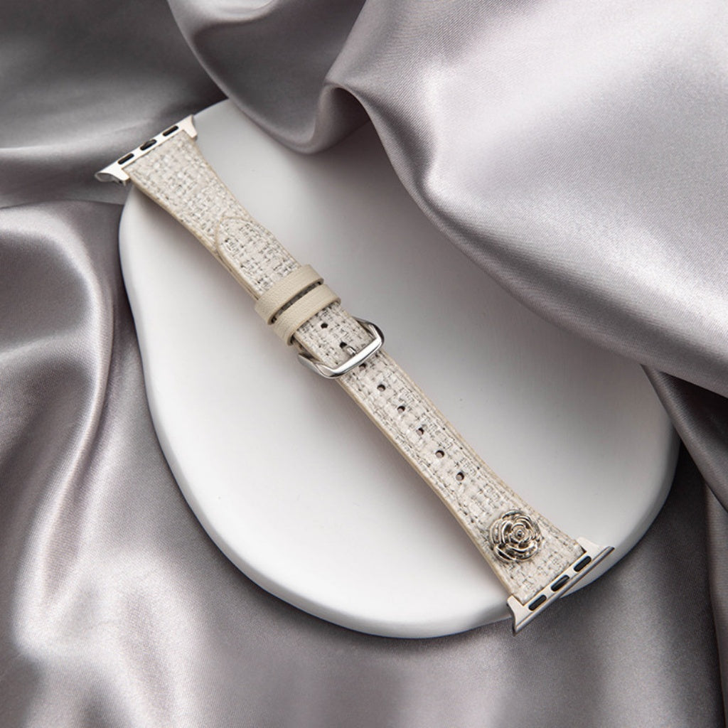 Rosalie Tweed Rose Band for Apple Watch