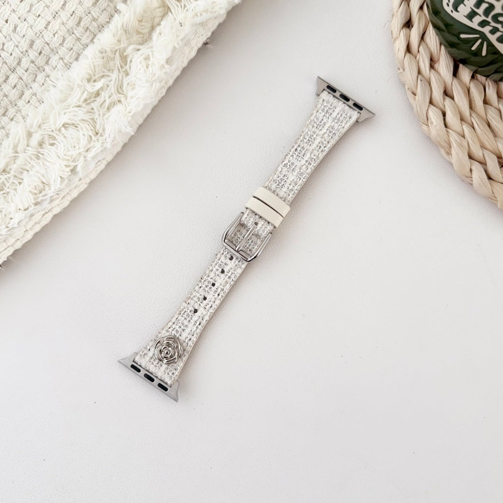 Rosalie Tweed Rose Band for Apple Watch